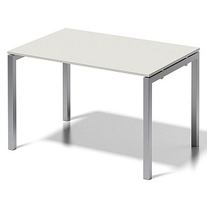 5020073993134 - BISLEY Schreibtisch CITO U-Gestell HxBxT 740 x 1200 x 800 mm Gestell silber Platte grauweiß