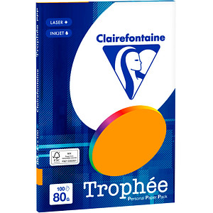 3329680411003 - Kopierpapier Trophée orange DIN A4 80 gm² 100 Blatt 3329680411003 100 Blatt