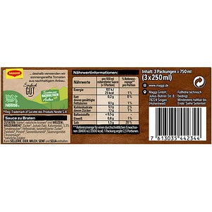 7613035442351 - Delikatess Sauce zu Braten 28x 3 St 7613035442351 - Delikatess Sauce zu Braten 28x 3 St