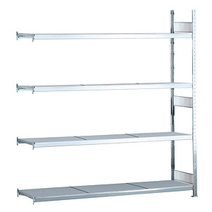 4004514200891 - SCHULTE Weitspannregal mit Stahlboden Höhe 2500 mm Spannweite 2250 mm Anbauregal Tiefe 500 mm 4004514200891 - SCHULTE Weitspannregal mit Stahlboden Höhe 2500 mm Spannweite 2250 mm Anbauregal Tiefe 500 mm