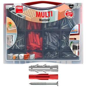 4049563001495 - Monteur Multi TRI 094901021 Dübel- und Schrauben-Sortiment Ø 50 60 80 mm x 310 360 510 mm 4049563001495 TOX 4049563001495 - Monteur Multi TRI 094901021 Dübel- und Schrauben-Sortiment Ø 50 60 80 mm x 310 360 510 mm 4049563001495 TOX