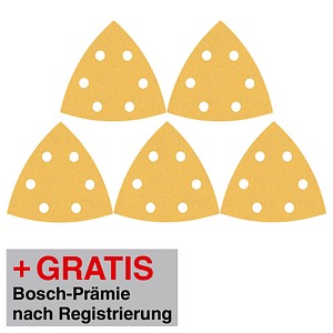 4059952541655 - Accessories expert C470 2608900827 Deltaschleifpapier gelocht Körnung 120 (l x b) 93 mm x 93 - Bosch 4059952541655 - Accessories expert C470 2608900827 Deltaschleifpapier gelocht Körnung 120 (l x b) 93 mm x 93 - Bosch