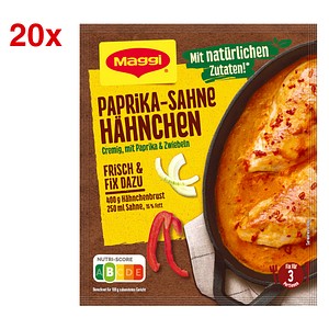 7613036028479 - Paprika-Sahne Hähnchen Soße 310 g 7613036028479 31 Gramm