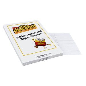 4250073801516 - 1400 Etiketten weiß 1050 x 423 mm