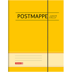 BRUNNEN Sammelmappe Postmappe DIN A4 gelb