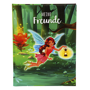 4009835432693 - Freundebuch Kleine Waldfee ca DIN A5 liniert mehrfarbig Softcover 88 Seiten 4009835432693 goldbuch