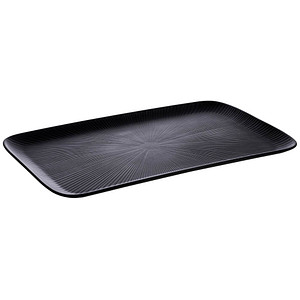 4004133850675 - Tablett NERO schwarz rechteckig 530 x 325 cm 4004133850675 APS