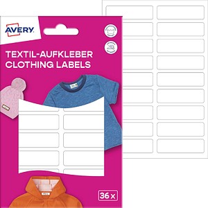 AVERY Zweckform Namensetiketten weiß 46,0 x 13,0 mm, 36 St.