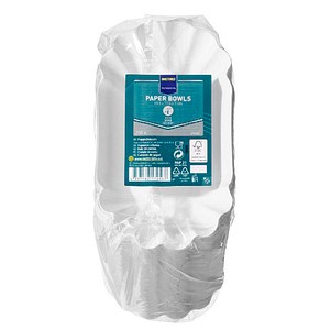 METRO PROFESSIONAL Pappschalen weiß 10,5 x 17,5 cm, 250 St.