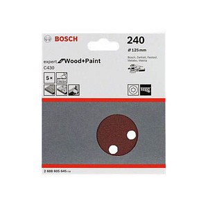 3165140171298 - Accessories Expert for Wood 2608605645 Exzenterschleifpapier mit Klett gelocht Körnung 240 ( - Bosch 3165140171298 - Accessories Expert for Wood 2608605645 Exzenterschleifpapier mit Klett gelocht Körnung 240 ( - Bosch