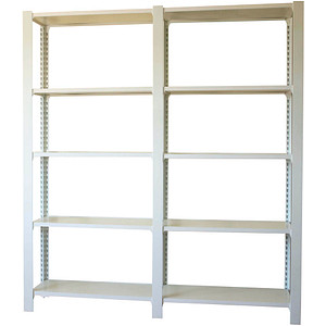 8435104999387 - Regal OFFICLICK 8435104999387 weiß 1800 x 300 x 2100 cm 8435104999387 Simonrack