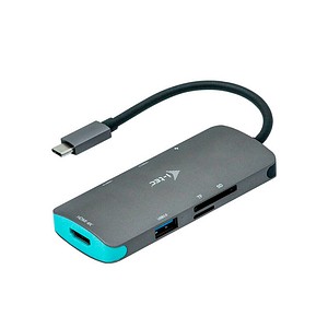 8595611702891 - i-Tec USB-C Metal Nano Dock 4K HDMI + Power Delivery - Dockingstation - USB-C 31 - HDMI (C31NANODOCKPD)