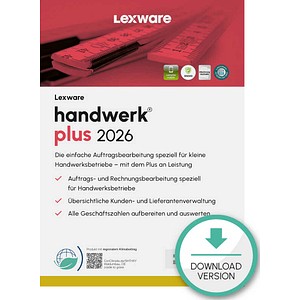 9783648188354 - LEXWARE Handwerk Plus 2026 Software Vollversion (Download-Link)