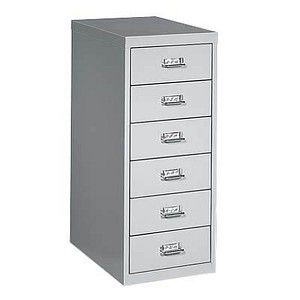 Sz Metall Schubladenschrank Silber Silber 6 Schubladen Gunstig