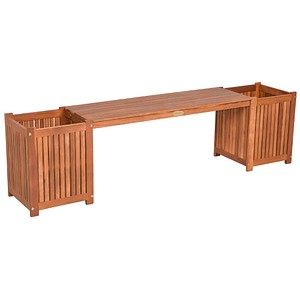 4041908141170 - Gartenbank VANDA 985191 natur Holz 1500 cm 4041908141170 - Gartenbank VANDA 985191 natur Holz 1500 cm