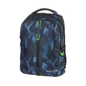9002638227942 - Schulrucksack Elite 20 Camo Kunstfaser anthrazitblau 9002638227942 42125-374
