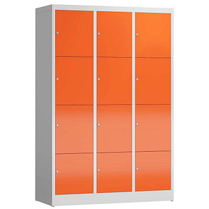 4061815858060 - Schließfachschrank ClassiX feuerrot lichtgrau X-523434 12 Schließfächer 1185 x 500 x 1800 cm 4061815858060 LÜLLMANN 4061815858060 - Schließfachschrank ClassiX feuerrot lichtgrau X-523434 12 Schließfächer 1185 x 500 x 1800 cm 4061815858060 LÜLLMANN