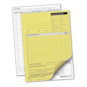 EICHNER Kfz-Auftrag Formulare, 1 Block