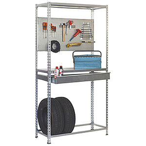 8435104944158 - Simonrack Werkbank KIT SIMONRACING BOX PLUS 3 400 verzinkt 1 Schublade 1000 x 400 x 2000 cm 8435104944158 - Simonrack Werkbank KIT SIMONRACING BOX PLUS 3 400 verzinkt 1 Schublade 1000 x 400 x 2000 cm