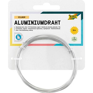 4001868032857 - Aluminium-Basteldraht 1 mm x 5 m silber