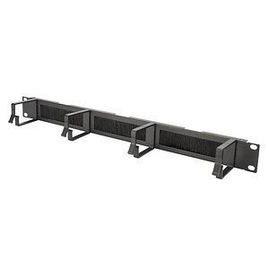 4016032441632 - DIGITUS DN-97663 Cable Management Panel with Brush Entries for 483 mm (19) Cabinets 1U