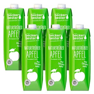 4001716781425 - NATURTRÜBER APFEL Direktsaft 6x 10 l