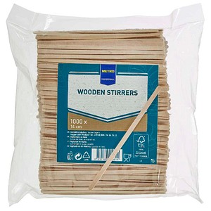 METRO PROFESSIONAL Einweg-Rührstäbchen, Holz, 1.000 St.