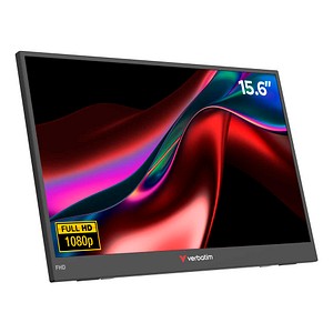 verbatim 15,6" Light Monitor 39,6 cm (15,6 Zoll) schwarz