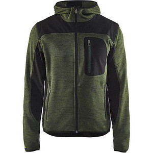 7330509411438 - Herren Strickjacke 4930 armygrünschwarz Größe 3XL 7330509411438 10000493242817