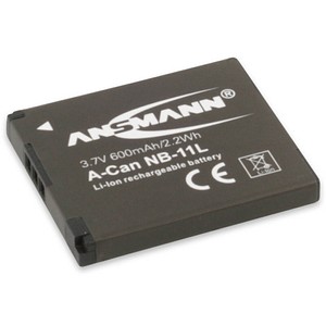 ANSMANN Akku für Kameras A-Can NB 11L Lithium-Ionen 600 mAh