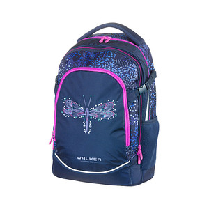 9002638227577 - Schulrucksack Fame 20 Magic Dragonfly Kunstfaser dunkelblau 9002638227577 42046-072