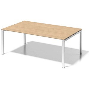 5020073998672 - BISLEY Konferenztisch Cito ahorn verkehrsweiß rechteckig 4-Fuß-Gestell weiß 2000 x 1200 x 740 cm 5020073998672 - BISLEY Konferenztisch Cito ahorn verkehrsweiß rechteckig 4-Fuß-Gestell weiß 2000 x 1200 x 740 cm
