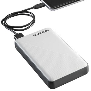 VARTA Energy Powerbank 15.000 mAh weiß, schwarz