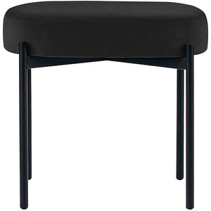 3660141955200 - Sitzbank easyChair® by Paperflow GAIA oval S Samtbezug rostfarben 4-Fußgestell mattschwarz B 490 x T 380 x H 455 mm 3660141955200 - Sitzbank easyChair® by Paperflow GAIA oval S Samtbezug rostfarben 4-Fußgestell mattschwarz B 490 x T 380 x H 455 mm
