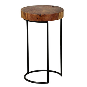 4250950223707 - WOHNLING Beistelltisch Massivholz sheesham 280 x 280 x 450 cm