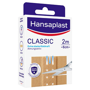 Hansaplast Pflaster CLASSIC 4808213002 beige 6,0 x 10,0 cm, 20 St.