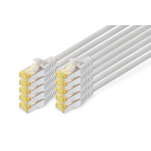 4016032468974 - RJ45-SteckerRJ-45 Stecker Netzwerkkabel DK-1644-A-010-10 10 m grau 4016032468974 10 Stück 4016032468974 - RJ45-SteckerRJ-45 Stecker Netzwerkkabel DK-1644-A-010-10 10 m grau 4016032468974 10 Stück