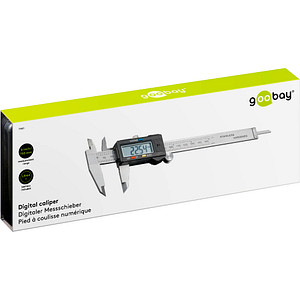 4040849770012 - Digitaler Messschieber 150 mm   6 Zoll für Messungen von 0 mm - 150 mm (77001) - Goobay