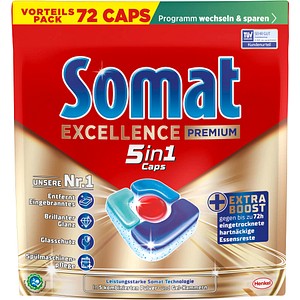 4015200035475 - EXCELLENCE PREMIUM 5in1 Spülmaschinentabs 72 St