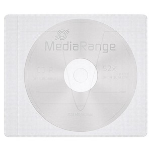 50 Mediarange 1er Cd Dvd Hullen Selbstklebend Transparent Gunstig Online Kaufen Office Discount