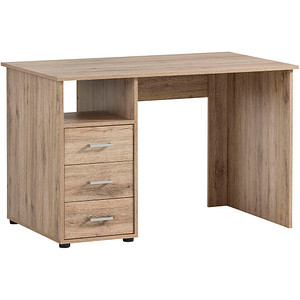 4027181120033 - Niels Schreibtisch wildeiche rechteckig Wangen-Gestell eiche 1158 x 700 cm