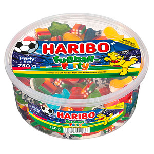 Haribo Fruchtgummi Fußball Party 750g 4001686002636 Haribo