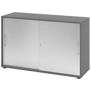 4032062304815 - Schiebetürenschrank V1752S G S RE grafit silber 1 Fachboden 1200 x 400 x 748 cm 4032062304815 - Schiebetürenschrank V1752S G S RE grafit silber 1 Fachboden 1200 x 400 x 748 cm