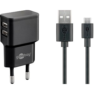 4040849449840 - Kabellänge 1 goobay Ladekabel mit Adapter schwarz Kabellänge 10 m 12 Watt 44984 4040849449840 4040849449840 - Kabellänge 1 goobay Ladekabel mit Adapter schwarz Kabellänge 10 m 12 Watt 44984 4040849449840