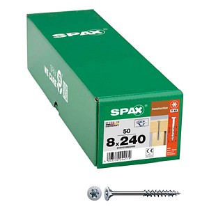 4003530244179 - Holzbauschrauben T40 Senkkopf WIROX 0191010802405 8 mm x 240 mm 4003530244179 50 Stück 4003530244179 - Holzbauschrauben T40 Senkkopf WIROX 0191010802405 8 mm x 240 mm 4003530244179 50 Stück