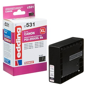edding EDD-531  schwarz Druckerpatrone kompatibel zu Canon PGI-2500 XL BK