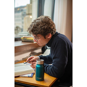 5010576960818 - Coffee-to-go-Becher THERMOS ThermoCafé Trinkgefäße Gr 167 cm 350 ml blau (teal mat) Thermobecher und Coffee to go Trinkgefäße 5010576960818 - Coffee-to-go-Becher THERMOS ThermoCafé Trinkgefäße Gr 167 cm 350 ml blau (teal mat) Thermobecher und Coffee to go Trinkgefäße