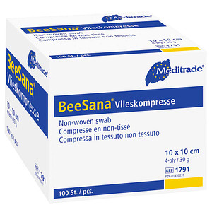 4250016401988 - Vlies-Kompressen BeeSana 1791 weiß 100 x 100 cm 4250016401988  100 Stück