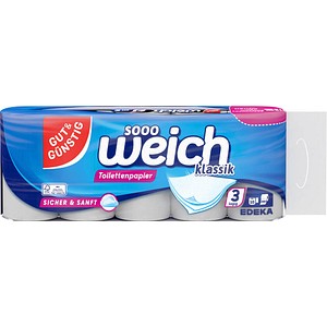 4311501094013 - Toilettenpapier sooo weich klassik 3-lagig 10 St