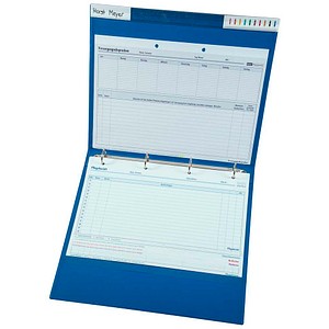 BOI Ringmappe Solid blau, 1 St.